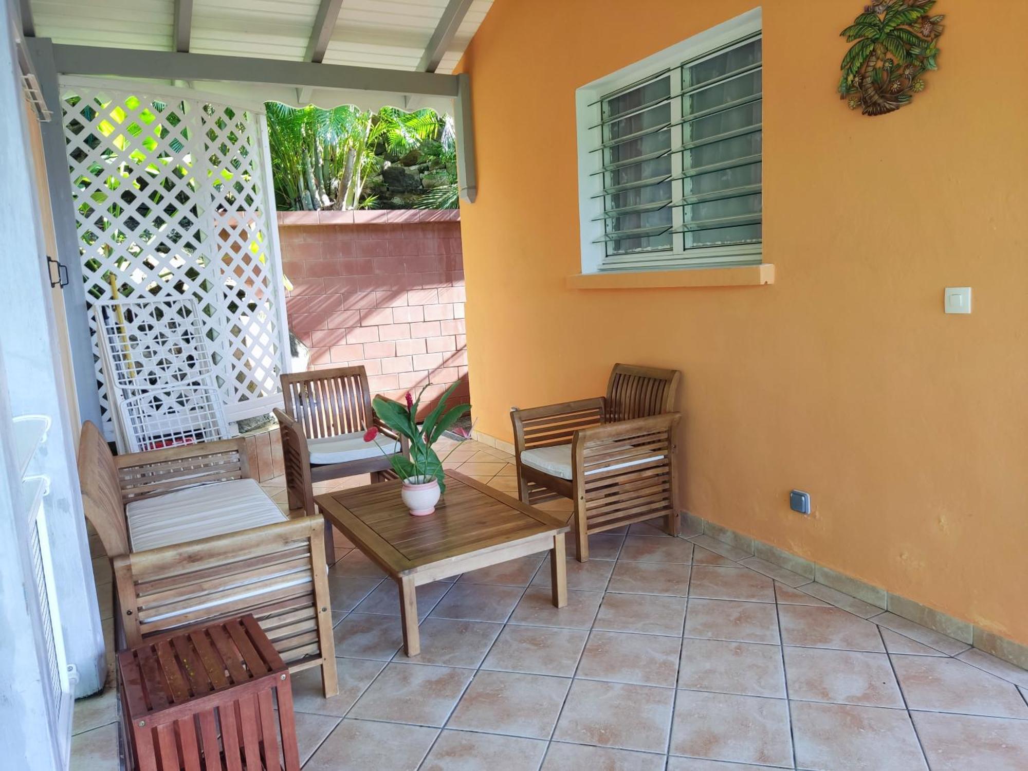 Bungalow With Sea View In Deshaies Bilik gambar